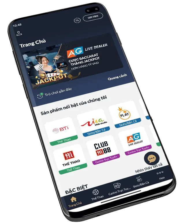 Nền tảng casino trực tuyến 85win App với giao diện hiện đại